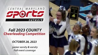 CMSportsNet Carroll County Cheerleading Championship 10282023 [upl. by Jared]