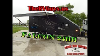 Travel Lite Falcon 24BH Bunk House Travel Trailer Eclipse Edition [upl. by Iruyas562]