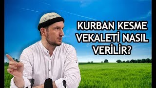 Kurban kesme vekaleti nasıl verilir  Kerem Önder [upl. by Arayk]