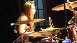 Yulia Savicheva  Yulia Drum Solo 2222 Dvorec Kultury  Okha 210610 [upl. by Branham]