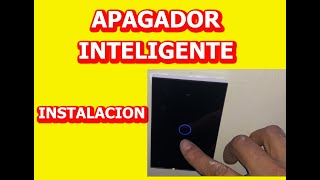 COMO INSTALAR APAGADOR INTELIGENTE CON NEUTRO INTERRUPTOR  HOW TO INSTALL SMART SWITCH [upl. by Enal992]