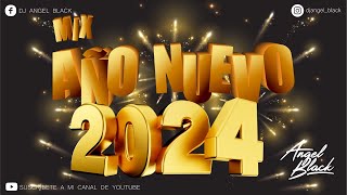 MIX AÑO NUEVO 2024 🎉 REGGAETON SALSA CUMBIA MERENGUE REPARTO VARIADO  DJ ANGEL BLACK [upl. by Laurinda]