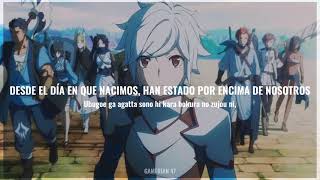 DanMachi S4 Op Full  Tentou by Sajou no Hana  Sub Español [upl. by Gwyneth]