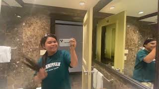 Our Belvedere hotel Tour in NYC  3 Days Vacation  FilAm couple [upl. by Bomke209]