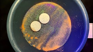 Asmr  hydrophobic gym chalk wet crunchy baking soda play with squeaky powder  requsts [upl. by Francisco]