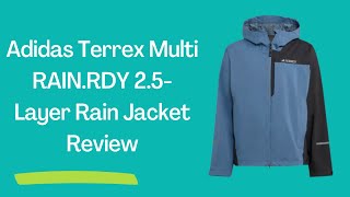 Adidas Terrex Multi RAINRDY Jacket Conquer the Elements in Style Honest Review amp Analysis [upl. by Carmine577]