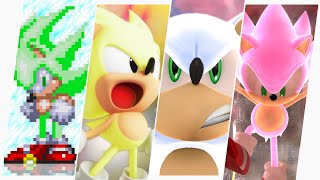 The Unofficial Evolution of Hyper Sonic in Sonic Games [upl. by Accber]