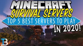 Top 5 Best Minecraft Survival Servers of 2020 [upl. by Henden520]