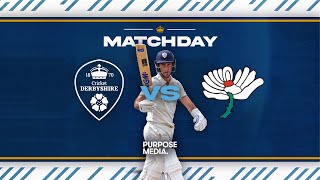 🔴 LIVE  Derbyshire vs Yorkshire Day Two [upl. by Alten186]