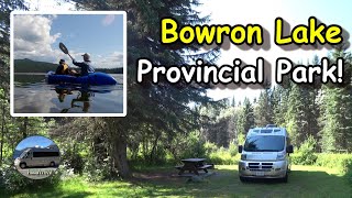 RV Camping at Bowron Lake Provincial Park BC [upl. by Dyal]