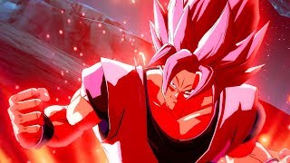 DRAGON BALL FIGHTERZ SUPER KAIOKEN GOKU All Dramatic Finishers Gameplay MOD [upl. by Atinehc]