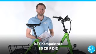 iSY E5 ZR F Di2  Urvater des Kompaktrades im EBikeTest [upl. by Ribaudo]