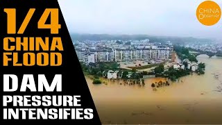 14 China Flood Dam Pressure Intensifies  three gorges dam  collapse  millions people affected [upl. by Ardnassak]