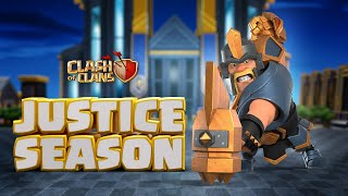 Deliver Justice Clash of Clans New Season [upl. by Araz]