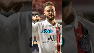 NEYMAR JR OVER THE YEARS EVOLUTION 💥footballevolution shorts [upl. by Hearn]