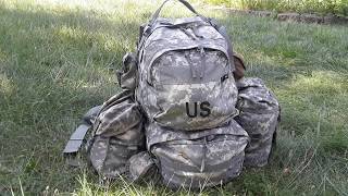 MOLLE II Medium Ruck Sack backpack military bugoutgear bugoutbag militarygear [upl. by Toback]