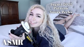 ASMR ♡ Patreon Sneak Peeks for August ♡ [upl. by Ayk]