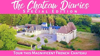 TOUR THIS MAGNIFICENT FRENCH CHATEAU [upl. by Gnot]