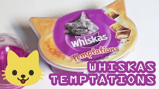 Whiskas Temptations  Tasty Crunchy Cat Treats and Toy for your Cats [upl. by Zoie]