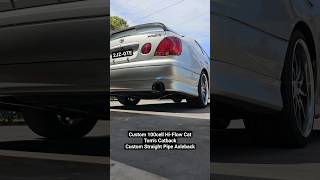 2JZGTE Toyota Aristo JZS161 V300 Vertex Edition Exhaust Sound Clip toyota aristo 2jz exhaust [upl. by Hannavas]