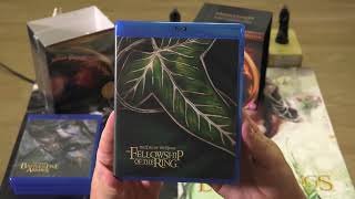 Middle Earth 6 Film Collection BluRay 30 Disc Extended Set Unboxing UK Edition [upl. by Holbrooke]