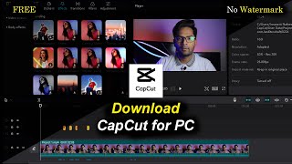 How To Download CapCut for PC 2024  CapCut PC Video Editing Software  CapCut 1 [upl. by Airasor]