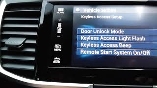 How to Fix Remote Start not working 16 17 2018 Honda Accord [upl. by Ailekat]