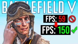 Best Performance Settings Guide Battlefield 5 [upl. by Ellocin]