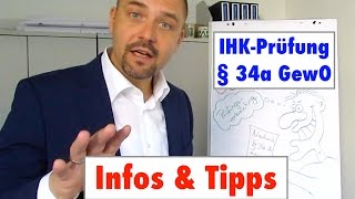 IHKSachkundeprüfung § 34a GewO  Infos amp Tipps [upl. by Rieth]