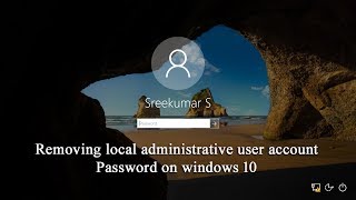 Hacking local administrator user account password on windows 10 [upl. by Landan]