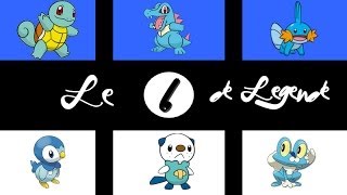 6 GENERATIONS POKEMON quot LE 6 DE LEGENDE ou LA TEAM EAU quot [upl. by Masterson]