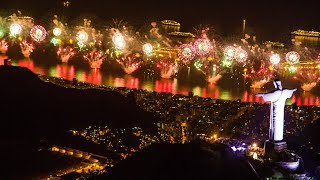 Rio New Year 2020 fireworks  Worlds Largest New Years Celebration HD [upl. by Ailina]