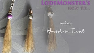 DIY Horsehair tassel [upl. by Esinej918]