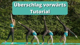 Überschlag vorwärts  Tutorial  Handstand Überschlag  Schrittüberschlag  Bogengang vorwärts [upl. by Swamy808]