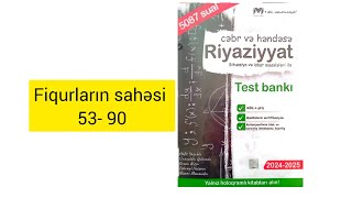 Fiqurların sahəsi 5390 Miqə giriş MHM20242025 11cisinif blok sertifikasiya share maths [upl. by Arramat]