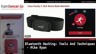 Bluetooth Hacking Tools And Techniques  Mike Ryan  hardweario USA 2019 [upl. by Nicolis]