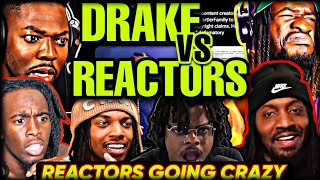 Reactors respond to Drakes lawsuit  COMPILATION [upl. by Wilone]