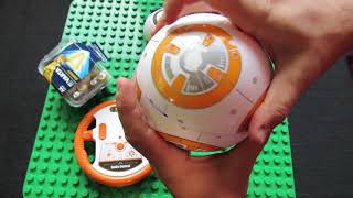 Unboxing BB8 RC Robot Ball Remote Control Planet Boy with Star Wars Sound [upl. by Tyree959]