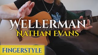 Wellerman Sea Shanty  Nathan Evans  Fingerstyle Guitar Cover [upl. by Wilterdink]