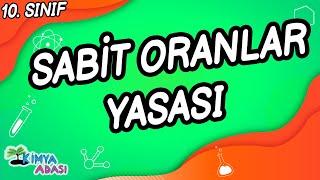 SABİT ORANLAR YASASI 10 SINIF KİMYA [upl. by Anawk]