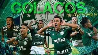 13 GOLS MAIS BONITOS DO PALMEIRAS NO ALLIANZ PARQUE [upl. by Millham]