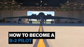 Heres how to become a B2 Spirt stealth bomber pilot [upl. by Sallad587]