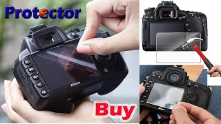 Nikon DSLR Camera LCD Screen Protector [upl. by Nodnarbal]