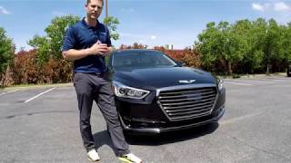 Walkaround Review of a NEW 2019 Genesis G90 50 Ultimate [upl. by Charisse303]