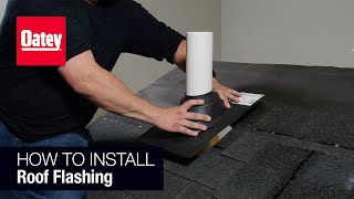 How to Install a Roof Flashing [upl. by Anohr]