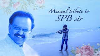 En Kathale En kathale  Musical Tribute to SPB SIR by Rajesh Cherthala  FLUTE COVER [upl. by Martynne]