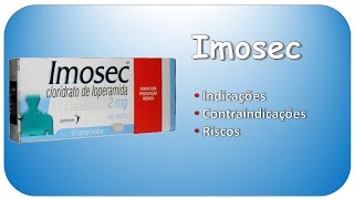 IMOSEC Indicações contraindicações e riscos [upl. by Thapa36]