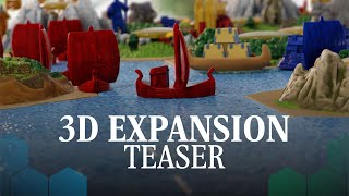 CATAN – 3D Expansion – Seafarers  Cities amp Knights  Teaser [upl. by Elocen]