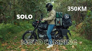 SOLO Camping Journey 350Km Da Lat Trip [upl. by Elvia]