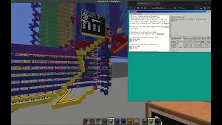 Minecraft CPU  Webbased Assembler and finally running code [upl. by Kcuhc753]